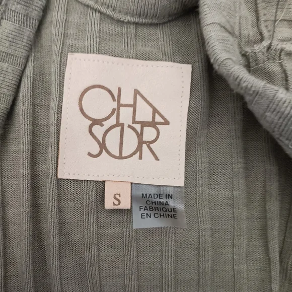 NWT Chaser Poor Boy Rib Double Scoop Tank Romper - Picture 12 of 12